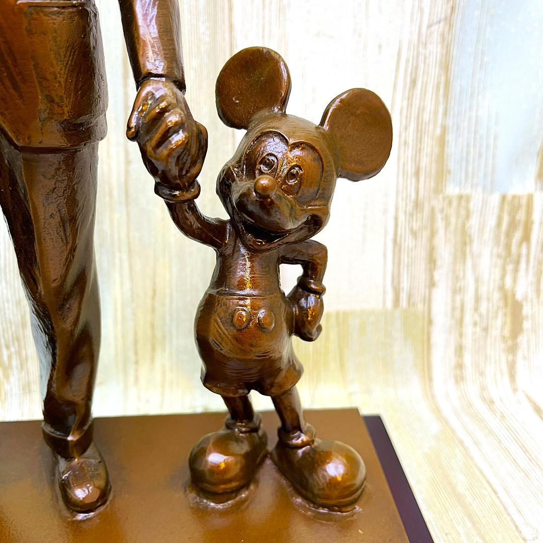 ミッキーマウス ウォルトディズニー ブロンズ像 スタチュー フィギュア