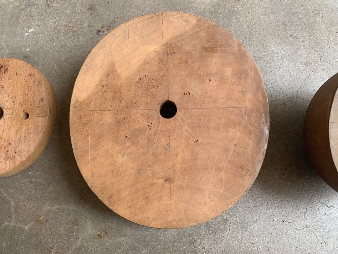 帽子 木型 クラウン ベン ブリム 56cm 3点セット