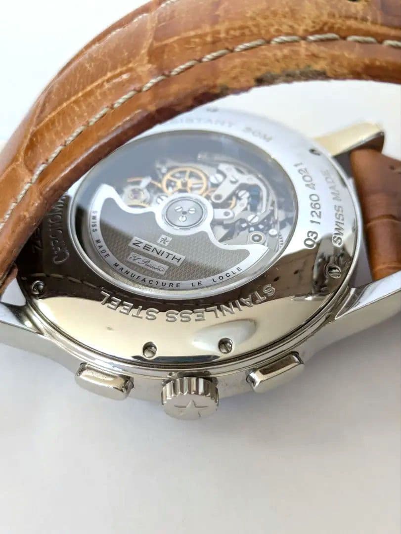 ZENITH クロノマスター エル・プリメロ オープン 44mm シルバー