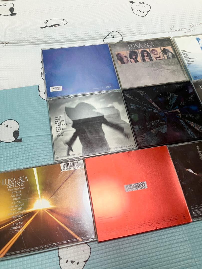 LUNA SEA CD ALBUM(8種)+DVD(2種)セット