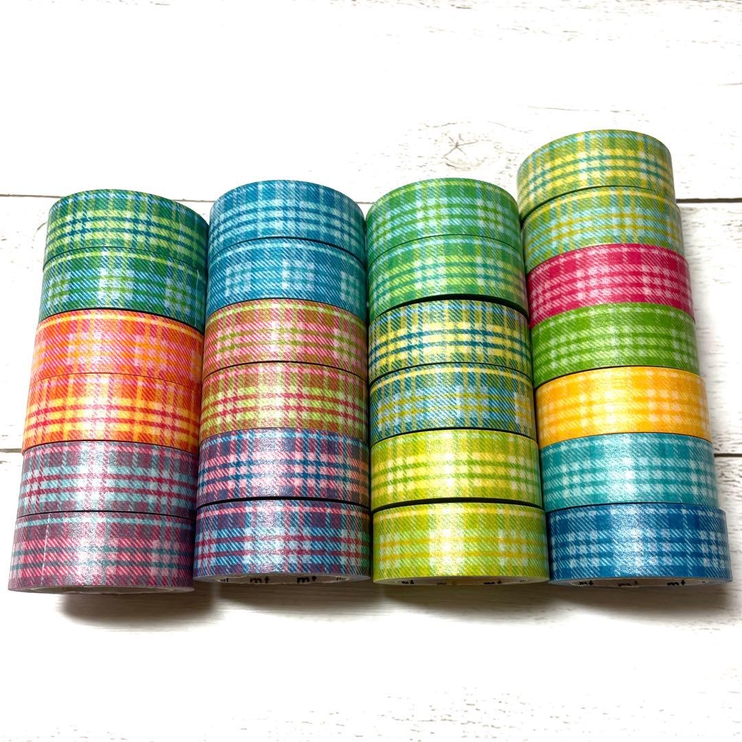 mtカラーセレクトマスキングテープ mlab限定 ドット チェック全50種類