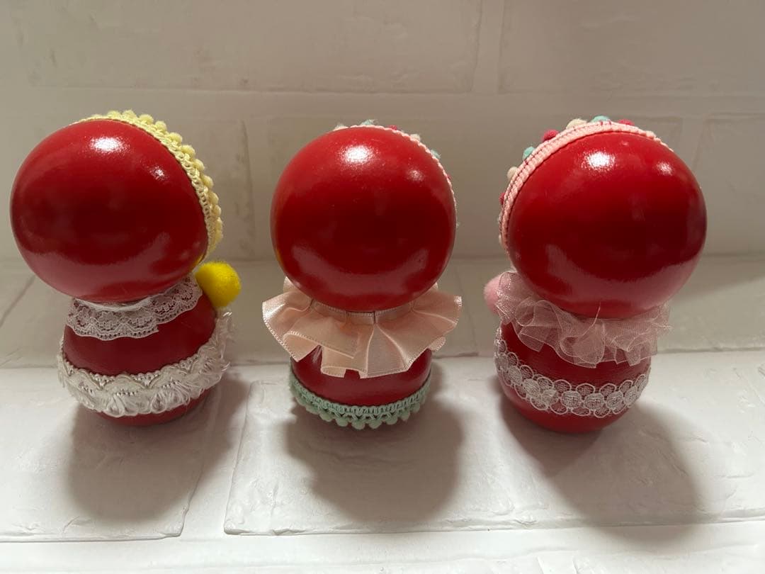 cokets. コケッツ こけし 赤ずきん 赤ちゃん 3個セット