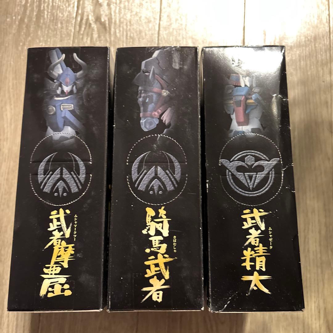 武者ガンダム 騎馬武者伝 ガンダムシリーズ 3点セット 武者摩亜屈 騎馬武者