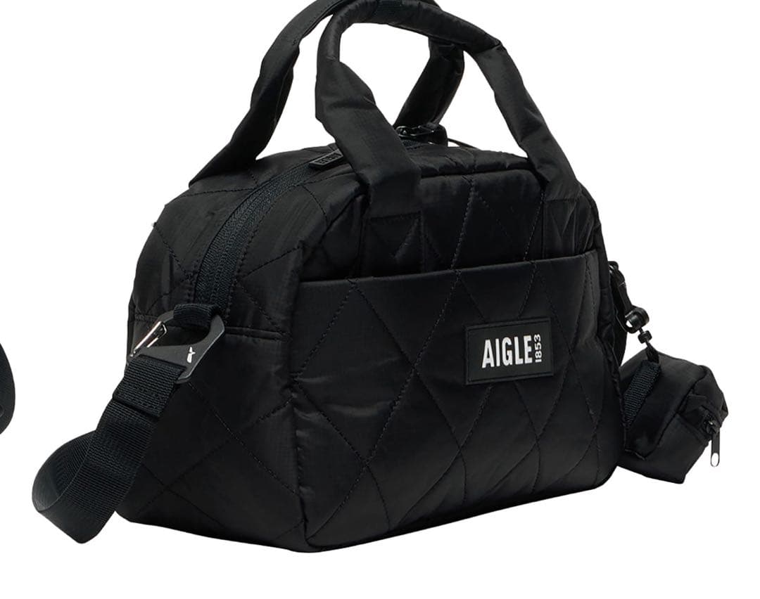 こゆき様⭐️AIGLE ブラック ショルダーバッグ キルティング