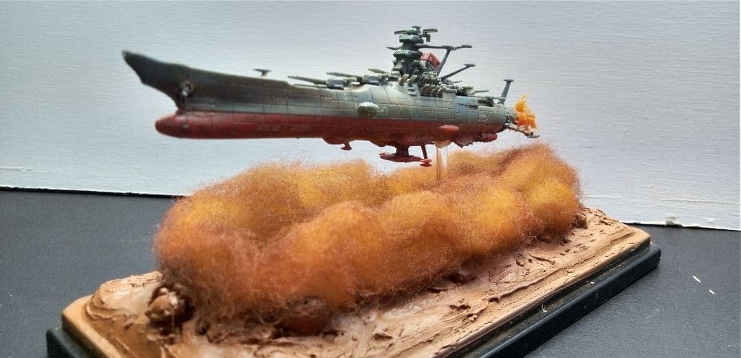 バンダイ.メカコレ.宇宙戦艦ヤマト2199 ジオラマ完成品 バンダイ