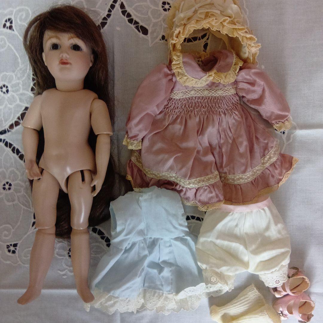 最終価格♥秋の大特価Sale♥ピンクのドレスが可愛いビスクドール（