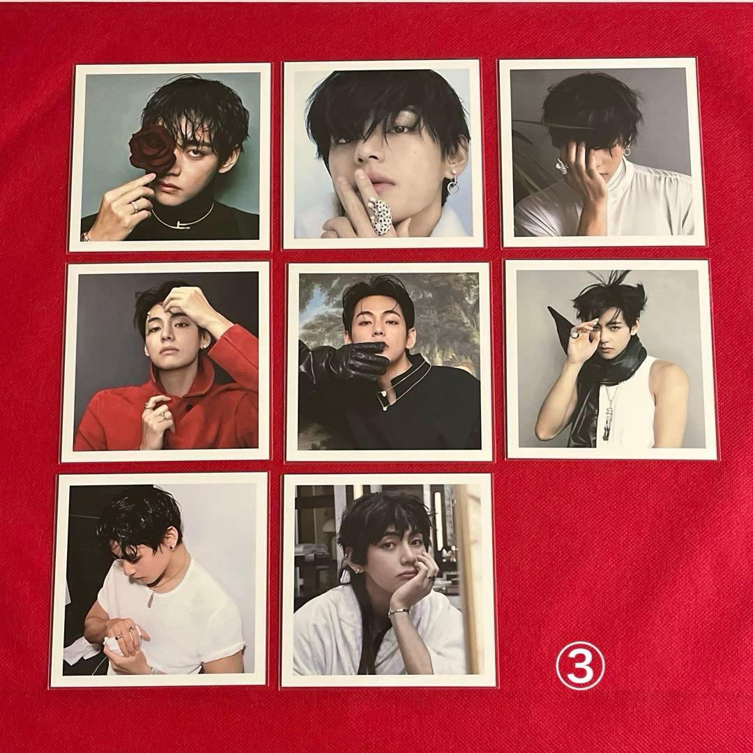 BTS ロングステッカー・ブックマーク・ステッカー等♡V