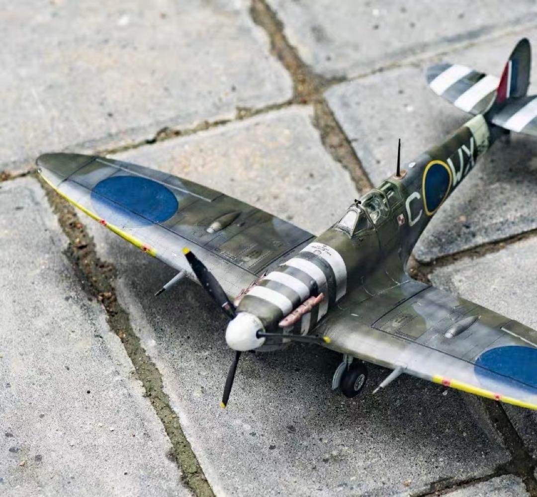 完成品　模型　スピットファイア　Mk.V