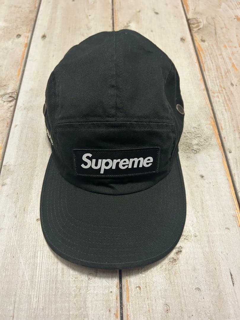 Supreme supreme キャップ ブラック ジェットキャップ シュプリーム