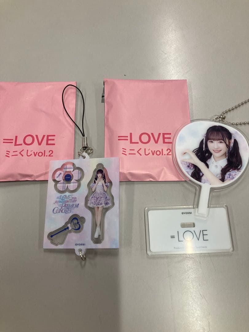 LOVE イコラブ くじ 音嶋莉沙 セット イコラブ =LOVE ミニくじ vol.2