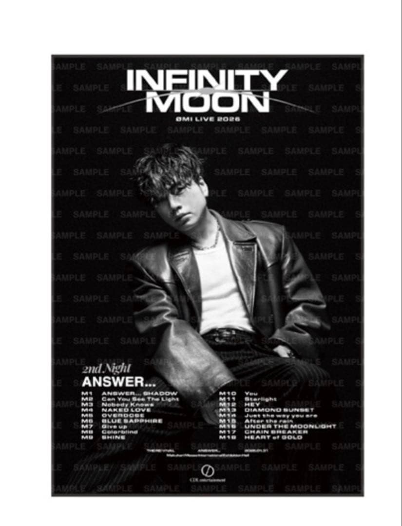 ØMI INFINITY MOON Fabric Poster 3種セット - メルカリ