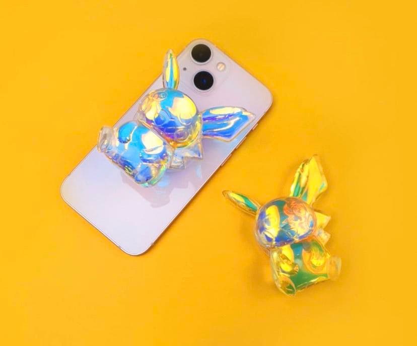 スキズ ヒョンジン スマホ グリップトック ピカチュウ クリスタル - K
