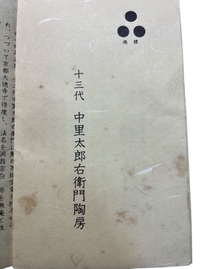 十三代 中里太郎右衛門陶房 唐津焼 角皿 2枚セット イチョウ