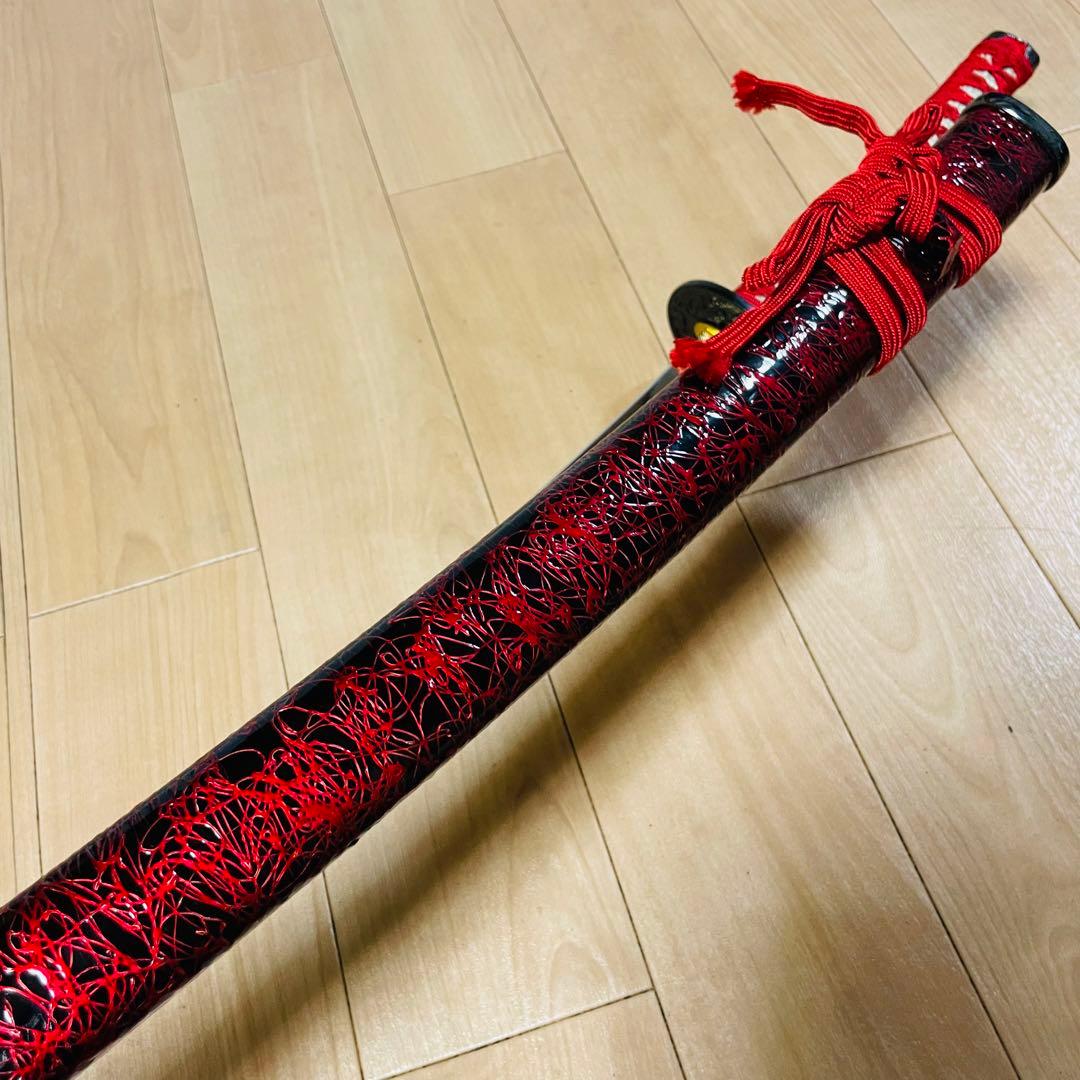 模造刀 日本刀　赤　赤雲 美術刀 刀