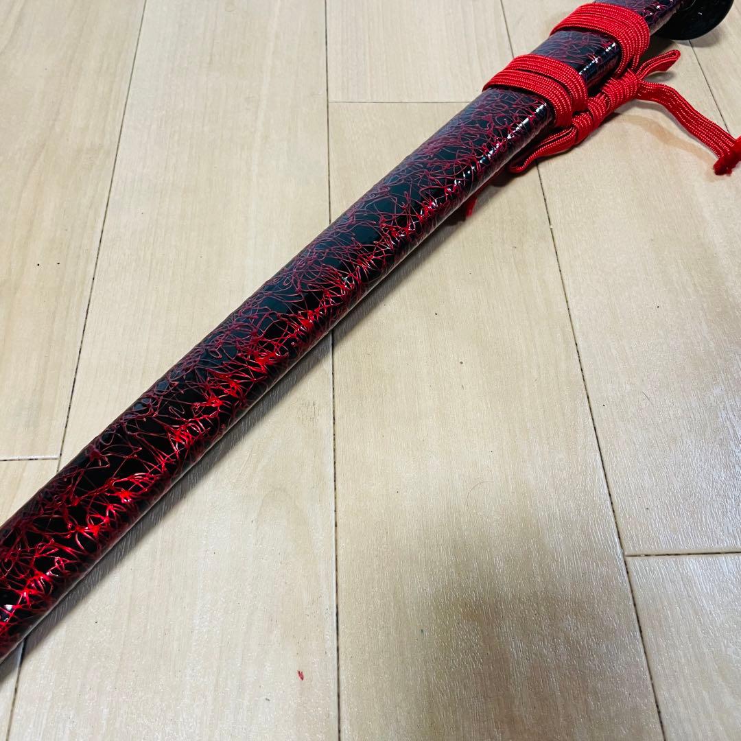 模造刀 日本刀　赤　赤雲 美術刀 刀
