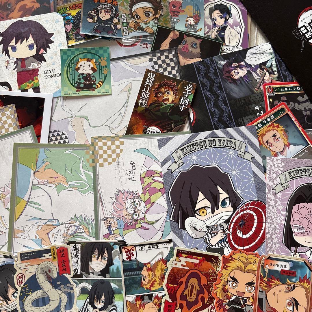 アニメグッズ 鬼滅の刃　紙類　大量　まとめ売り