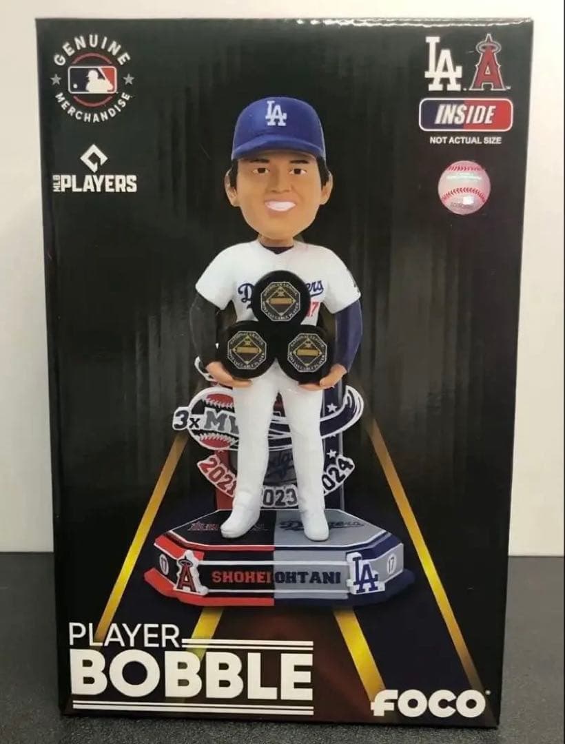 大谷翔平】 MVP×3 記念ボブルヘッド 217個限定！ドジャース 新品