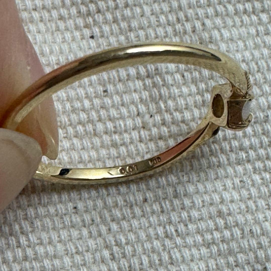 ノワールドプーペ　k10 リング