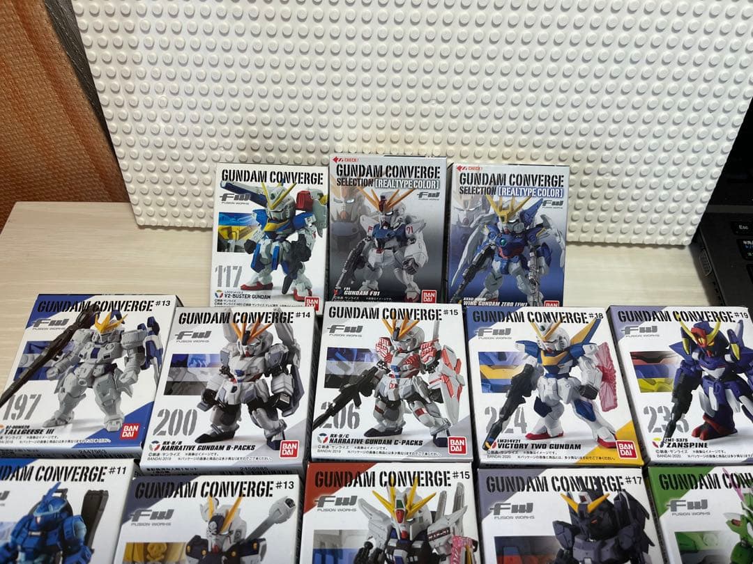ガンダムコンバージ未開封品セット