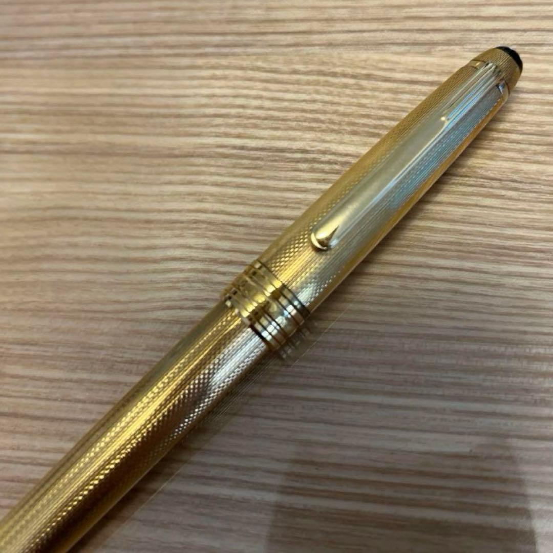 g*o様 モンブラン 万年筆 ゴールド 18k マイスターシュテュック 波柄 4