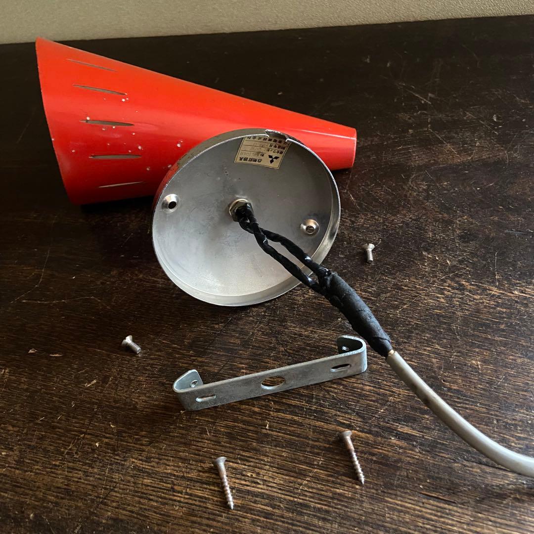 ビンテージ スポット照明 三菱 店舗什器 ブラケットライト