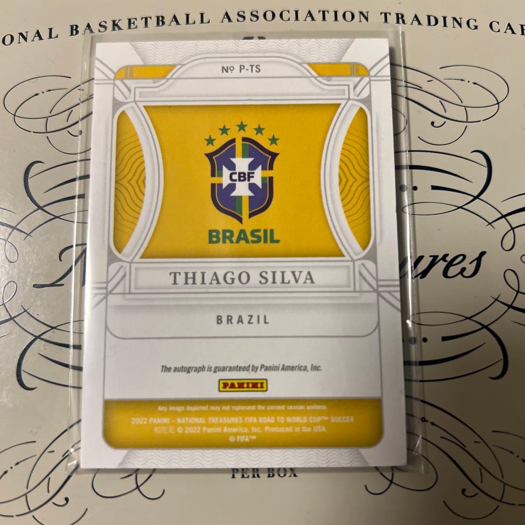 チアゴ シウバ Panini National Treasures 直筆サイン - メルカリ