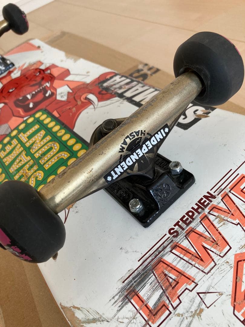 スケボー スケート スケートボード デッキ コンプリート INDEPENDENT