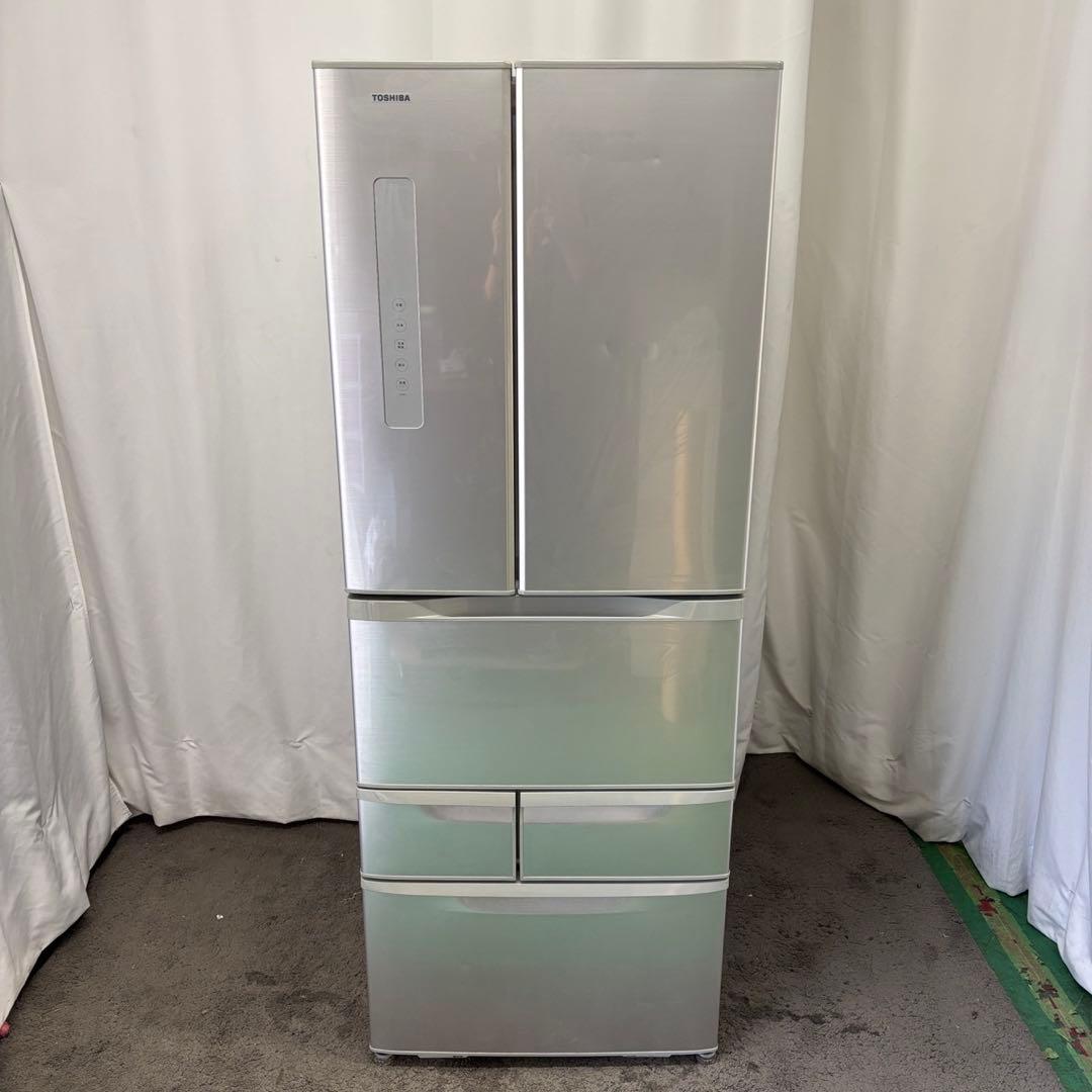 973a 冷蔵庫 東芝 500-600ℓ フレンチドア ベジータ 設置無料 安い