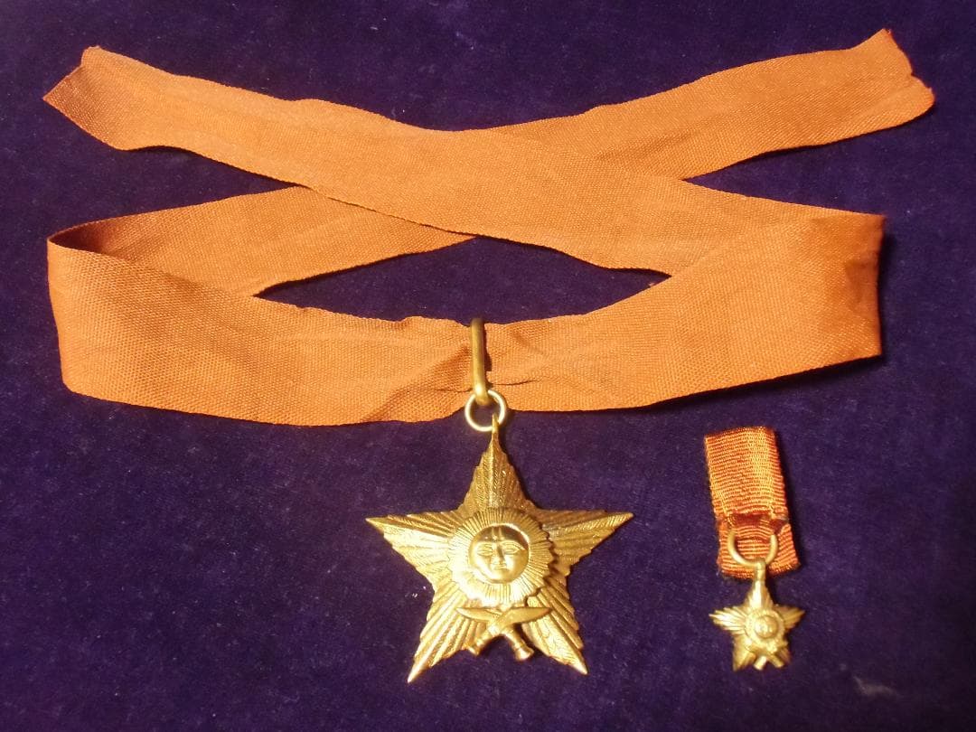 NEPネパール軍＊ゴルカダクシナバフ勲章＊司令官クラス（実物）