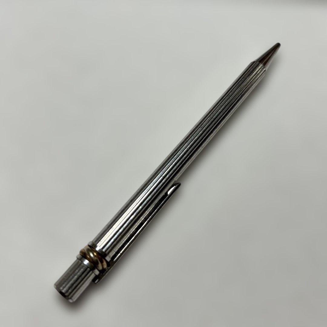 カルティエ Cartier ボールペン トリニティ シルバー スリーカラー