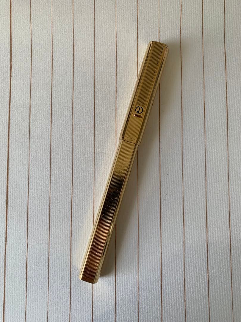 ダンヒル 14Kペン先 ゴールド 万年筆（箱付き）