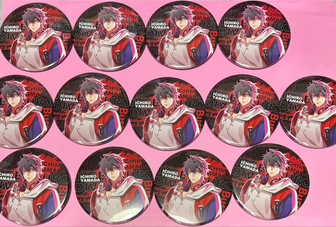 ヒプマイ 缶バッジ Division Leaders 山田一郎 イケブクロ