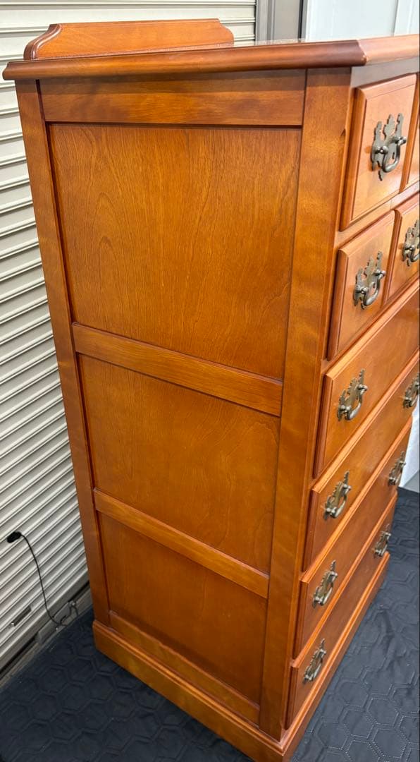 横浜Daniel ダニエル アーリーアメリカン ビンテージチェスト 6段10杯