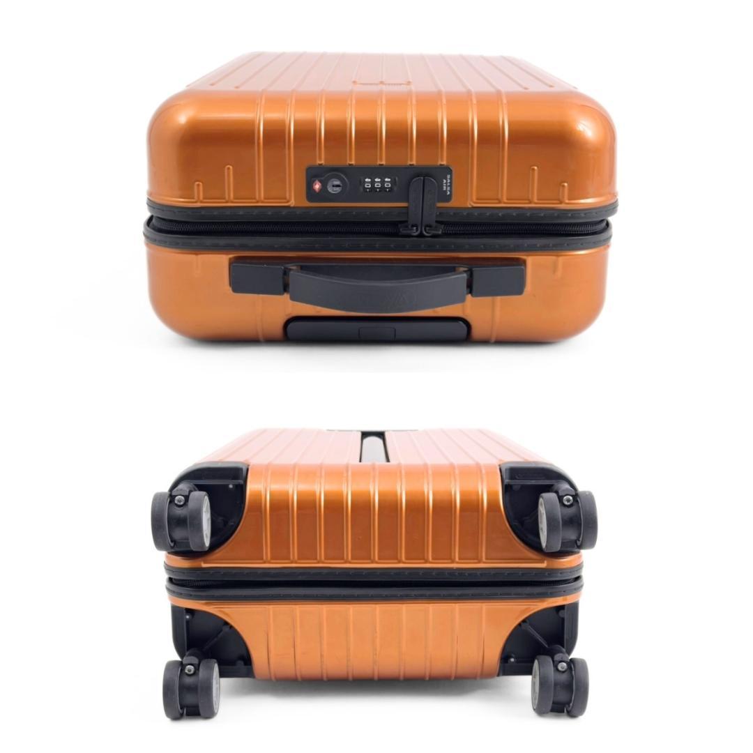 美品 リモワ サルサエアー 33L 機内持ち込み 4輪 TSAロック オレンジ