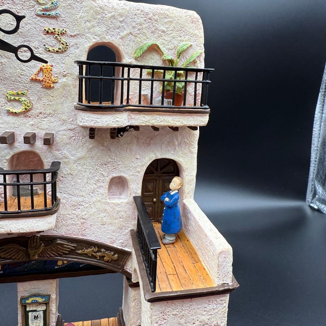 希少】三鷹の森ジブリ美術館 中央ホール ジオラマ置き時計 箱付