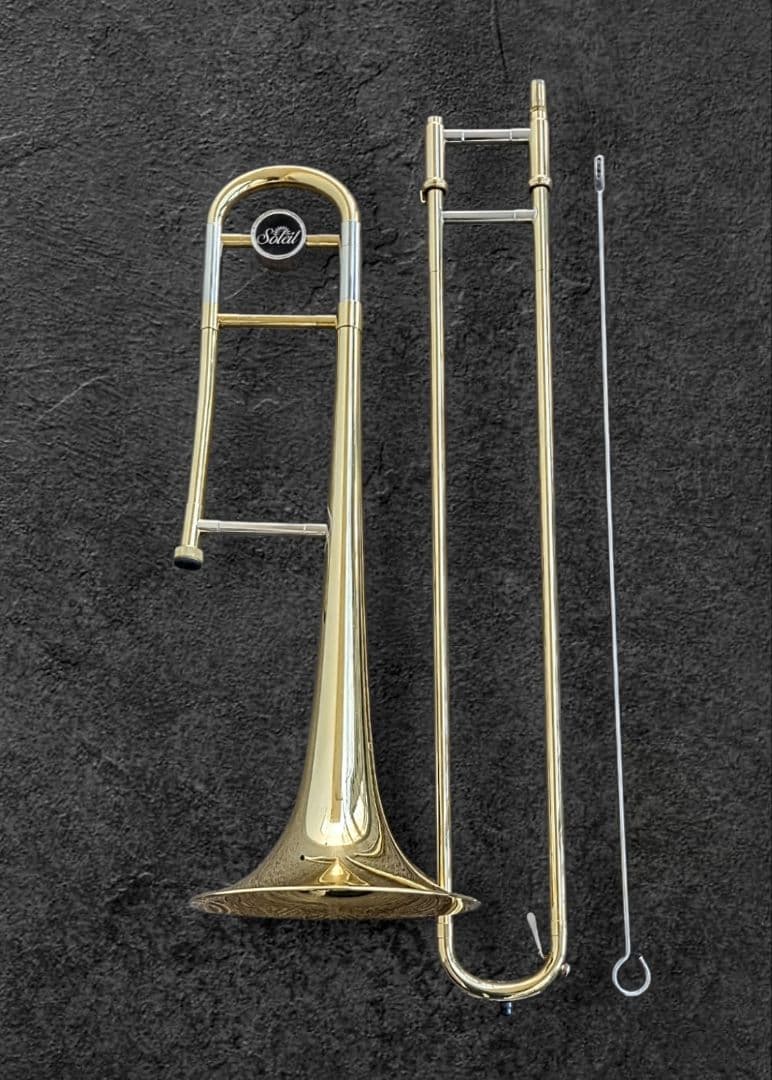 Soleil テナートロンボーン 本体 ケース付き チューナー他オマケあり