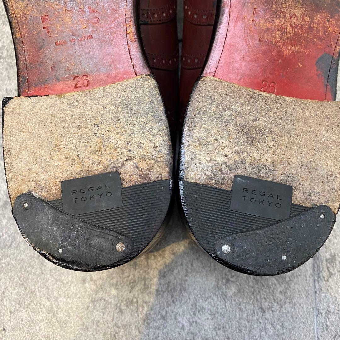 ✨入手困難✨リーガルトーキョー REGAL TOKYO【26】ウイングチップ
