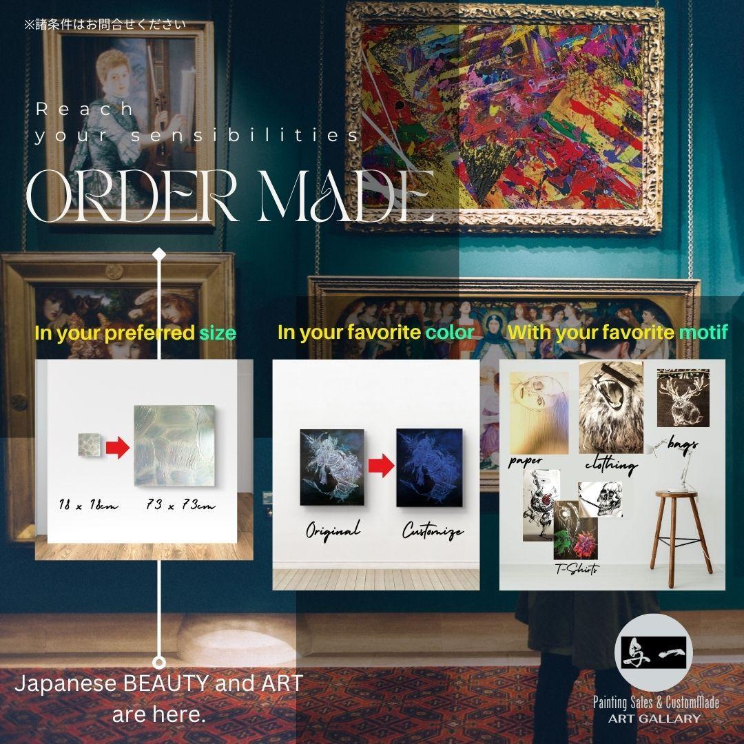 【専用】レディ / モダン画 キャンバス 50×40㎝ 原画限り おしゃれ