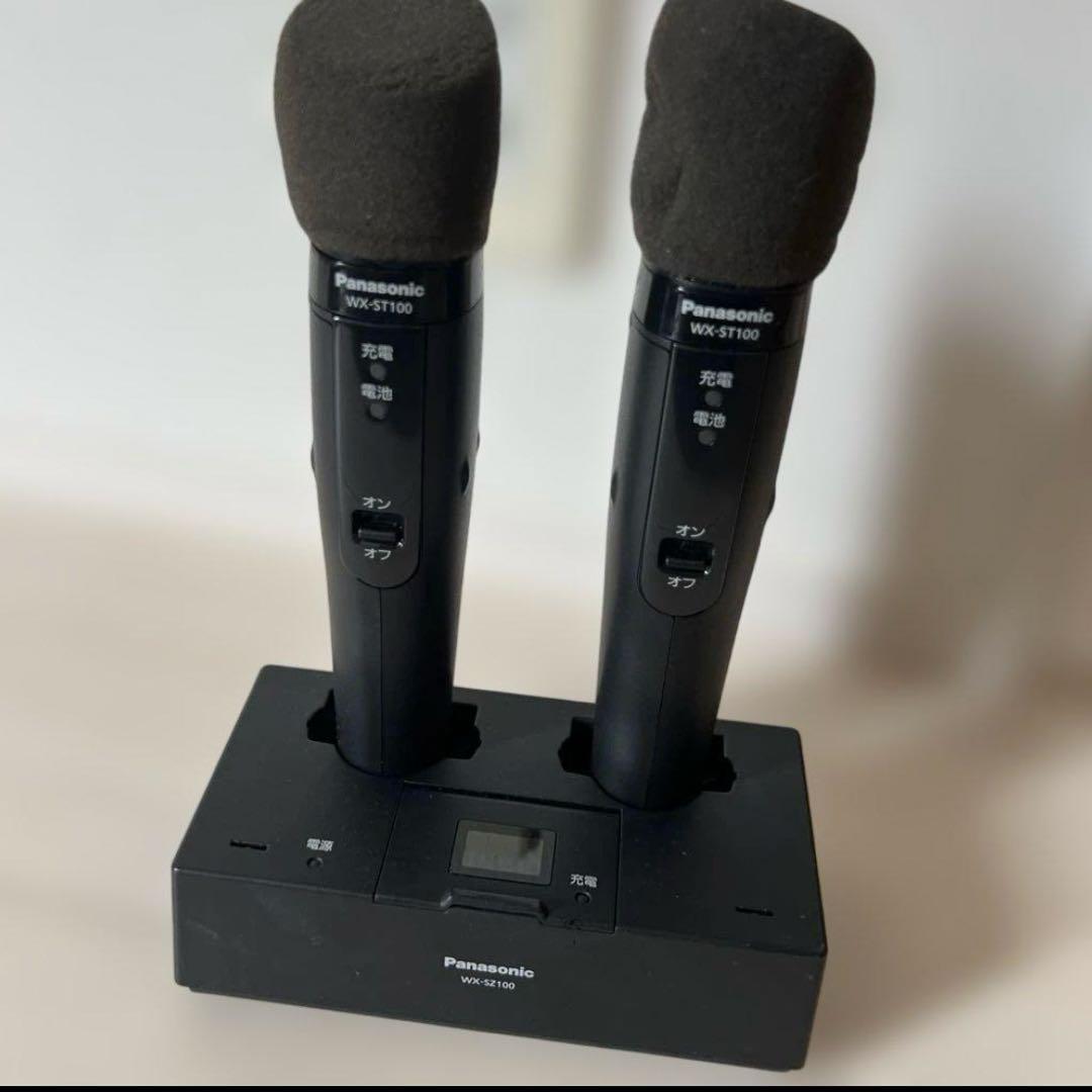 【超特価品】Panasonic ワイヤレスマイク WX-ST100/300