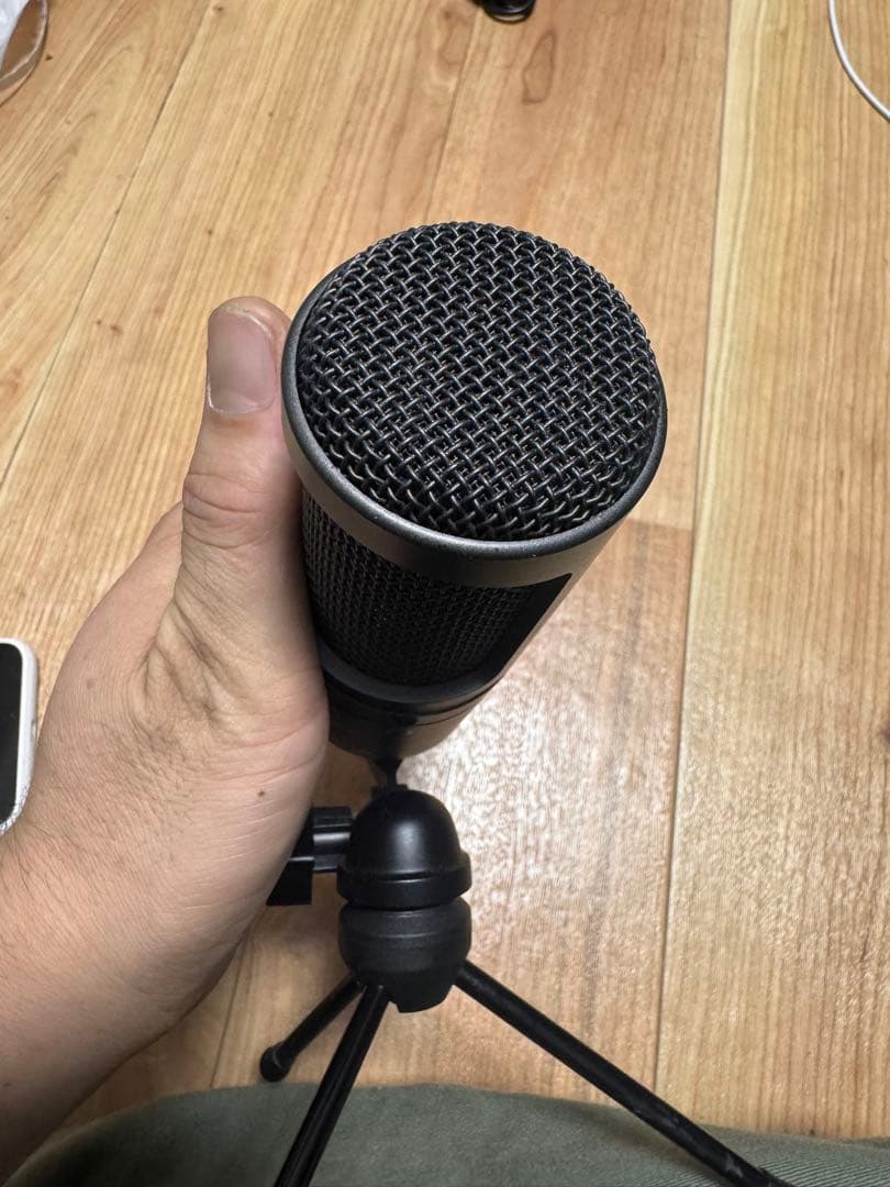 配信機器・PA機器・レコーディング機器 audio-technica AT2020USB+