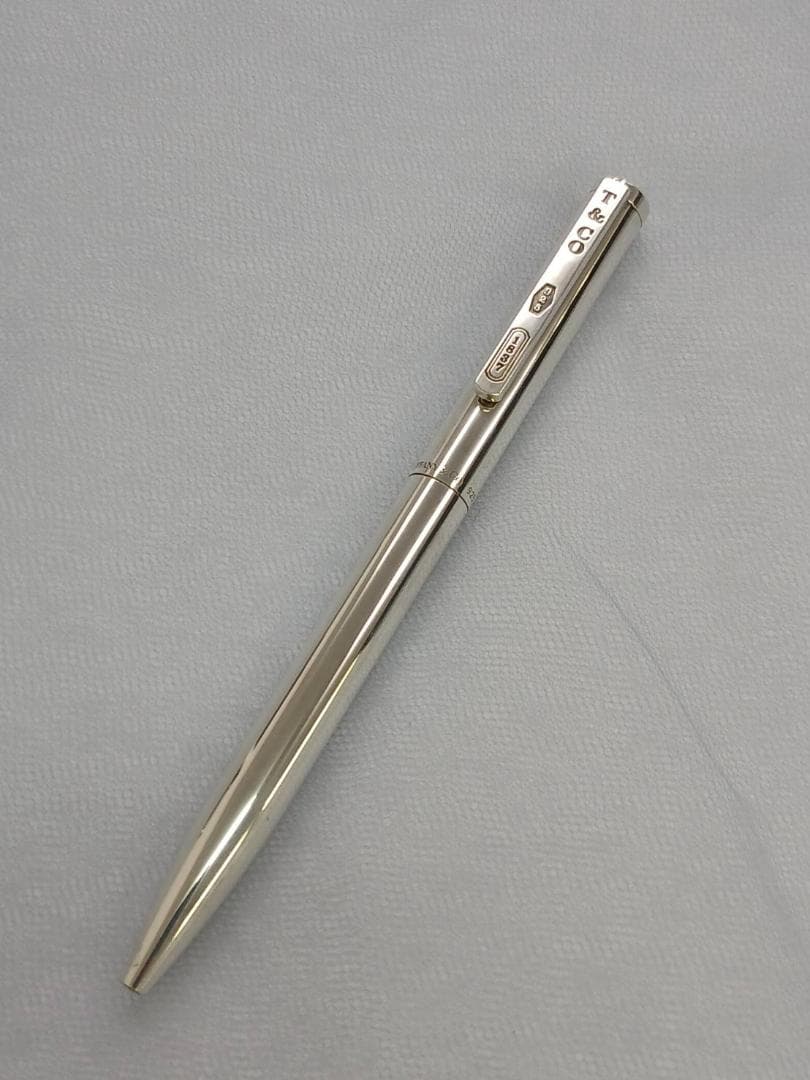 生産終了品】ティファニー ボールペン シルバー925 音符クリップ