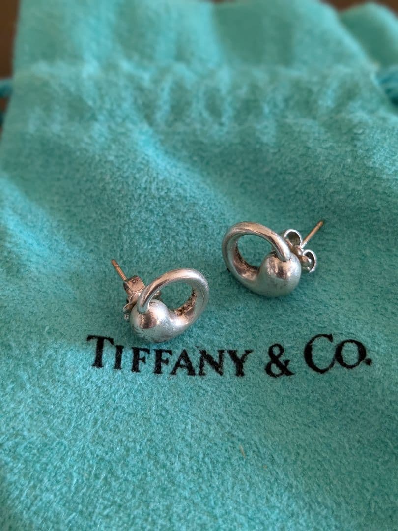 ティファニー エターナル サークル ピアス シルバー925 レディース