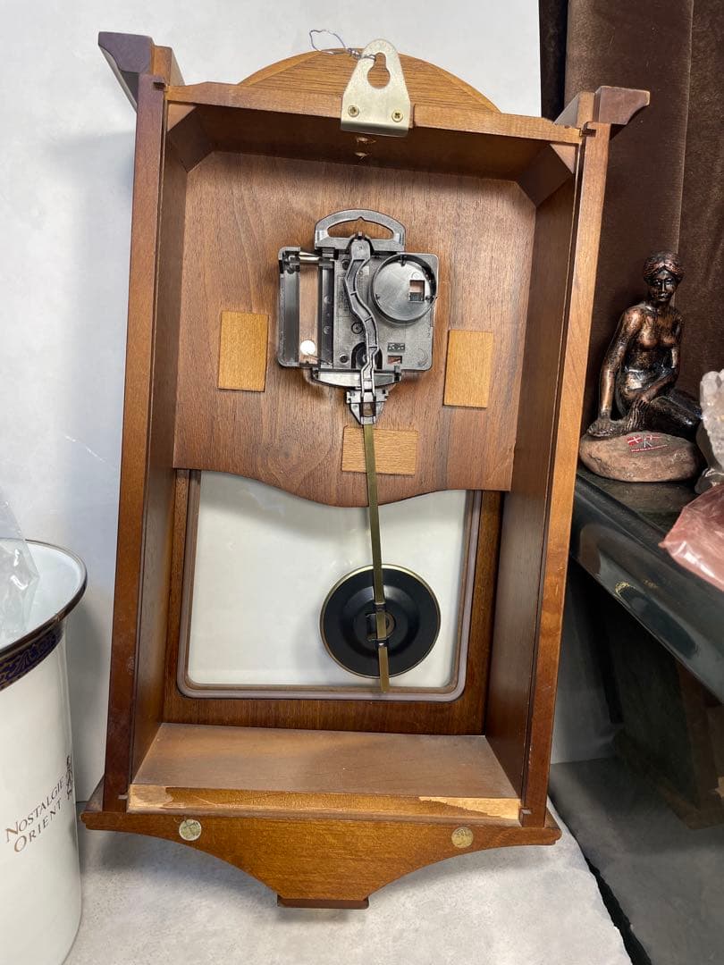 【Haid Germany】振り子掛け時計 ドイツ製ムーブメント　クラシック