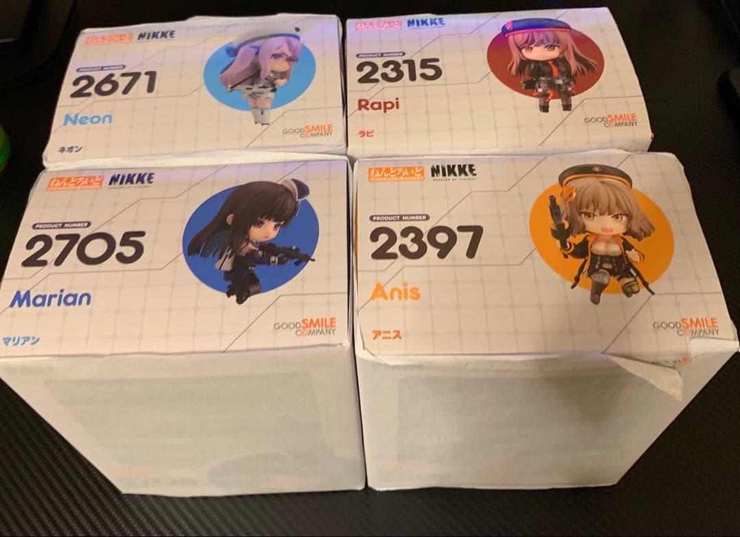 ねんどろいど 特典付き 勝利の女神NIKKEカウンターズセット