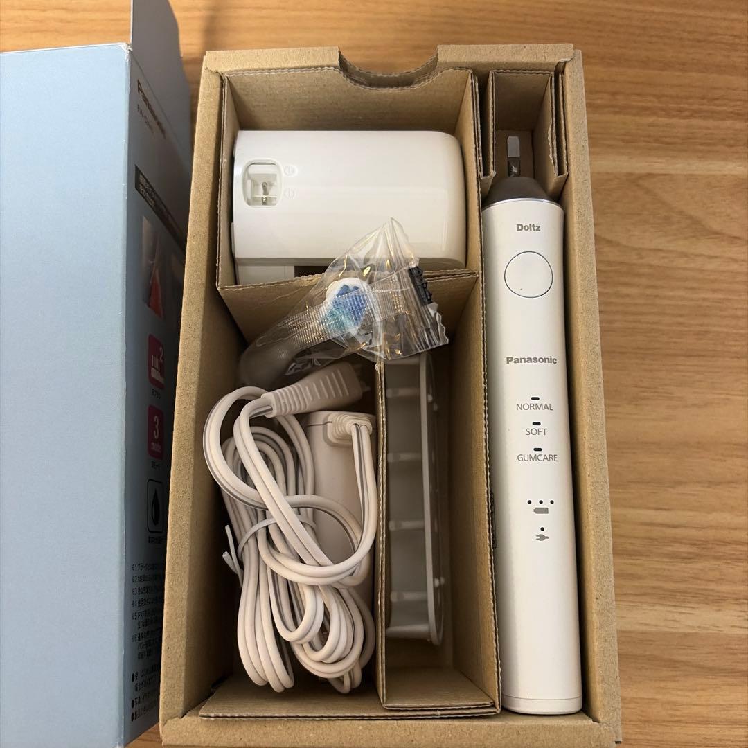 【定価2.8万】Doltzドルツ パナソニック電動歯ブラシ白 EW-DA45-W