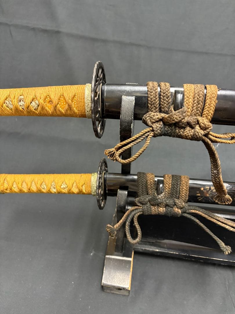 模造刀　日本刀　まとめ　7振り　太刀　脇差　白鞘　刀掛け2個付き