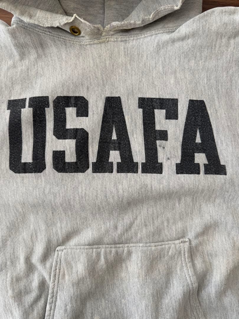 80s Champion リバースウィーブ パーカー USAFA オリジナル