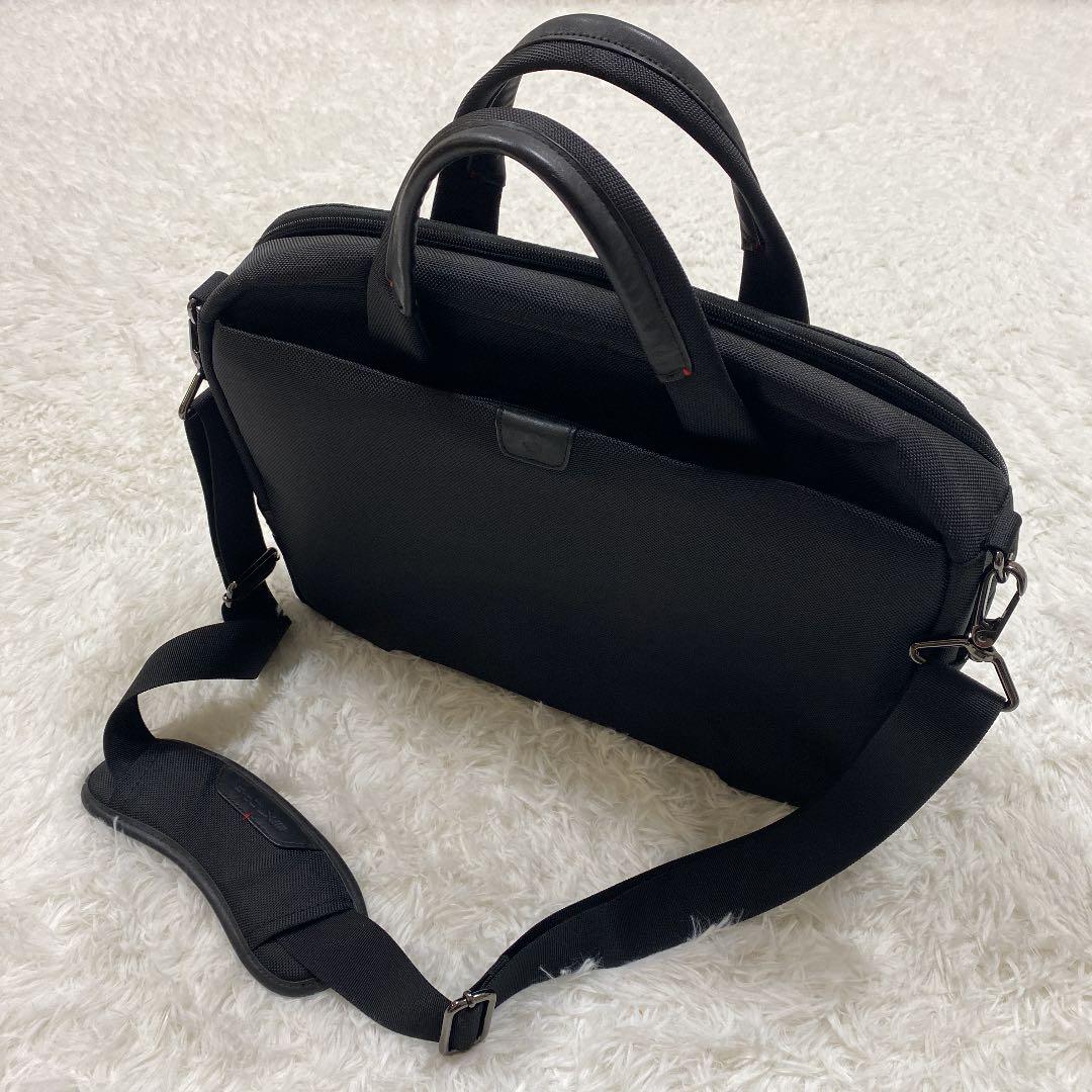 Samsonite プロデラックス ビジネスバッグ(ローリングトート) 2輪 黒