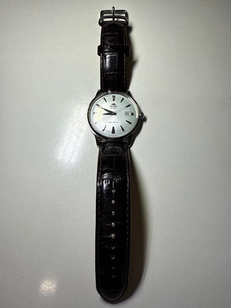 ［最終値］ORIENT バンビーノシリーズ 手巻き付き 自動巻き腕時計