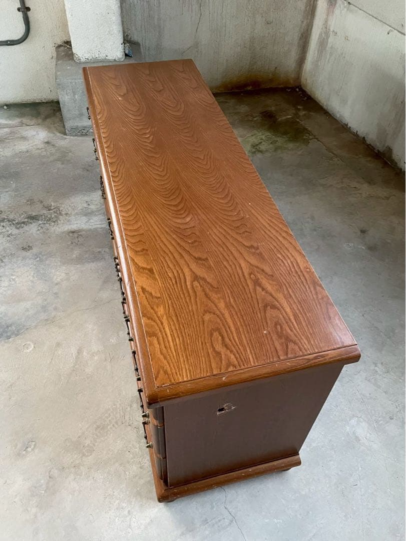 人気の丸脚 サイドボード リビングボード チェスト 収納棚